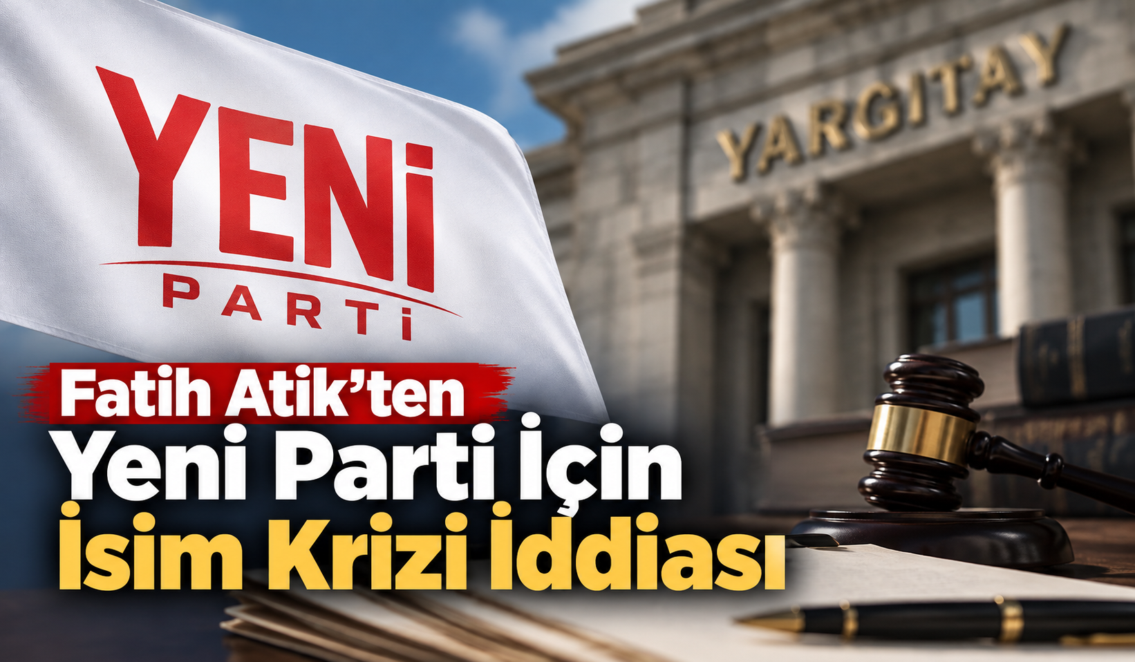 Fatih Atik’ten Yeni Parti İçin İsim Krizi İddiası: Yargıtay Uyardı
