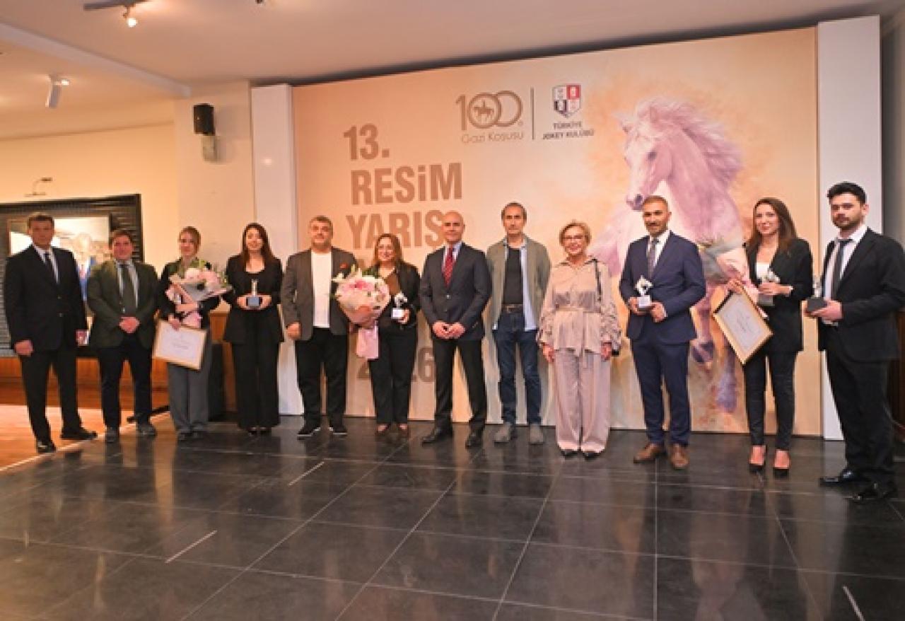 Türkiye Jokey Kulübü 13. Resim Yarışması ödül töreni yapıldı