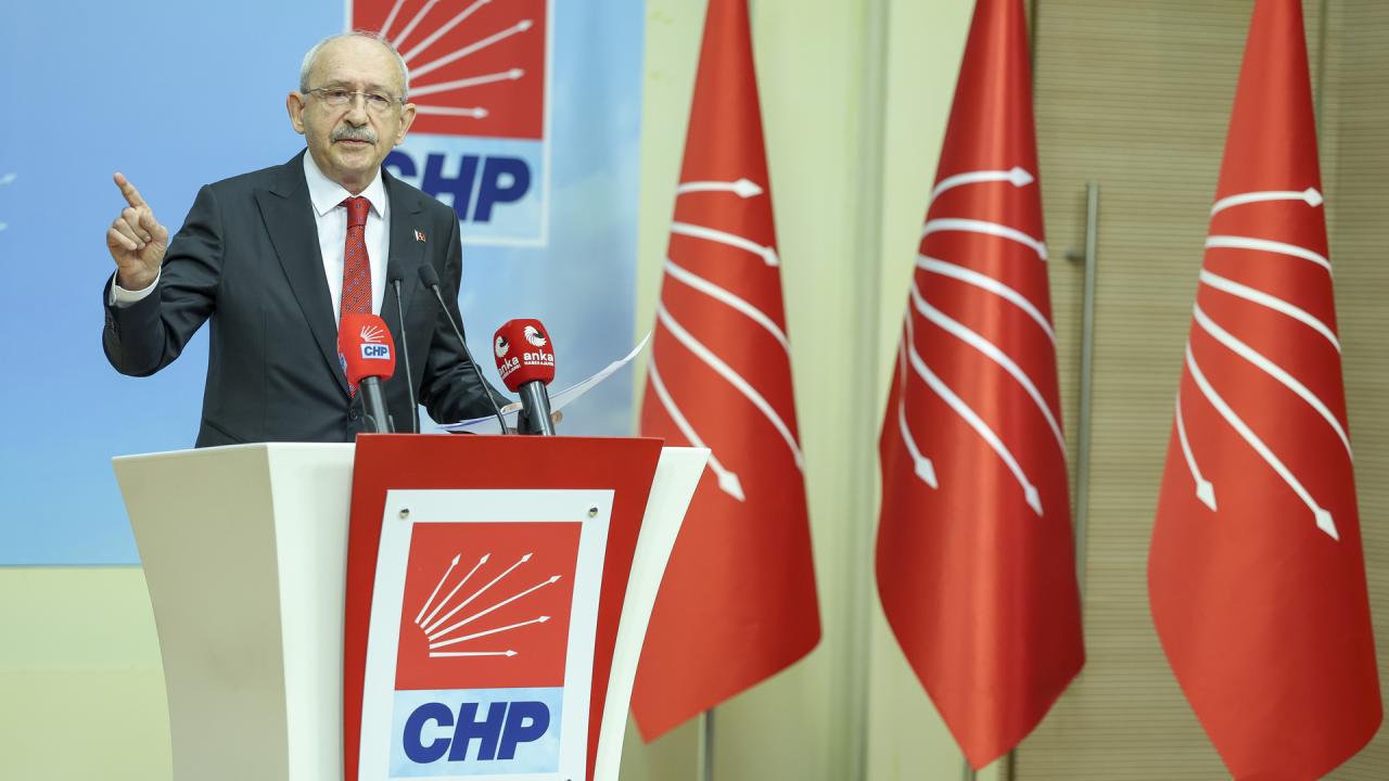 CHP Lideri Kemal Kılıçdaroğlu: 