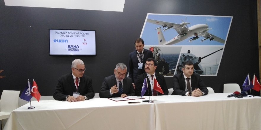 İnsansız Deniz Aracı Projesi’nde imzalar atıldı