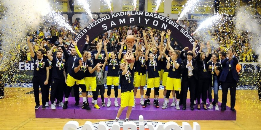 Fenerbahçe Kadınlar Basketbol Süper Ligi’nde şampiyon oldu
