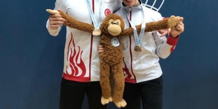 Ayşe Begüm Onbaşı ve Mehmet Ercoş’tan gümüş madalya