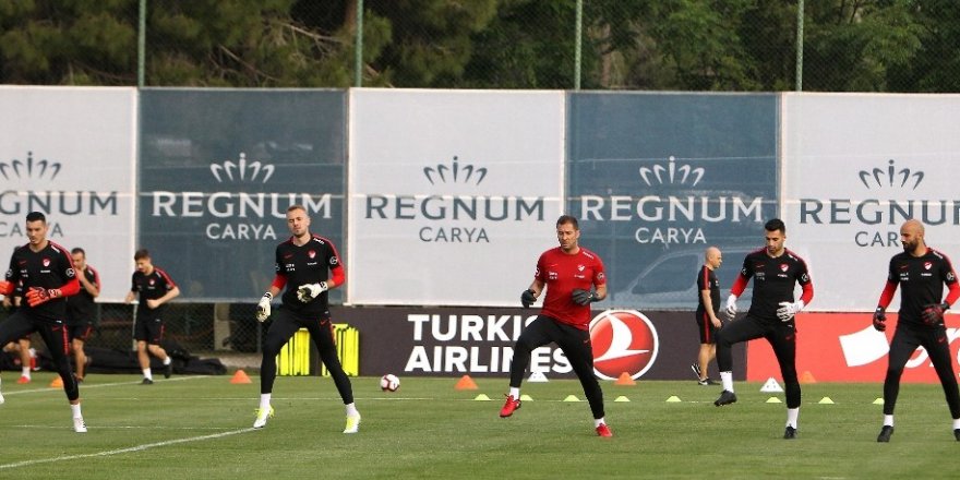 A Milli Takımda hazırlıklar sürüyor