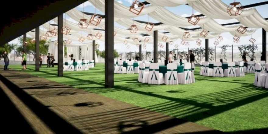 Kemerburgaz, muhteşem bir düğün salonuna kavuşuyor