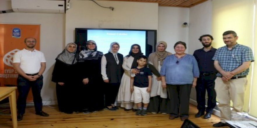 EYSAM Akademik Buluşmaları'nda Eyüp Sultan Türbe Haziresi sunumu