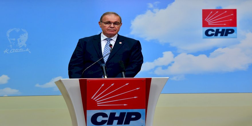 CHP GENEL BAŞKAN YARDIMCISI VE PARTİ SÖZCÜSÜ FAİK ÖZTRAK: “13 BİN 700 FARKI BEĞENMEDİLER, BEDELİNİ 800 BİN FARKLA ÖDEDİLER”