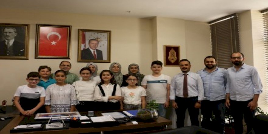 Çocuk Meclisi'nden Başkan Yardımcılarına ziyaret