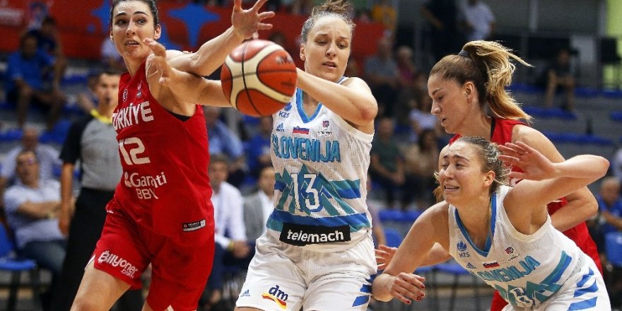Kadınlar EuroBasket 2019: Slovenya: 62 - Türkiye: 55