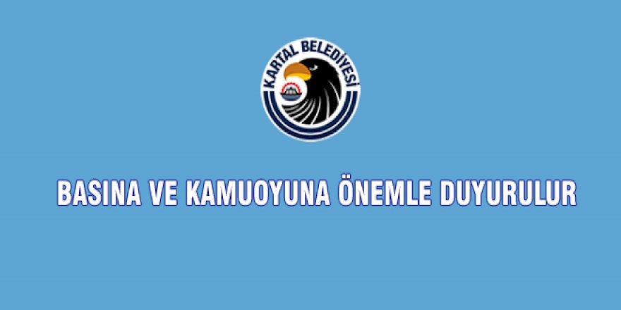 BASINA VE KAMUOYUNA ÖNEMLE DUYURULUR