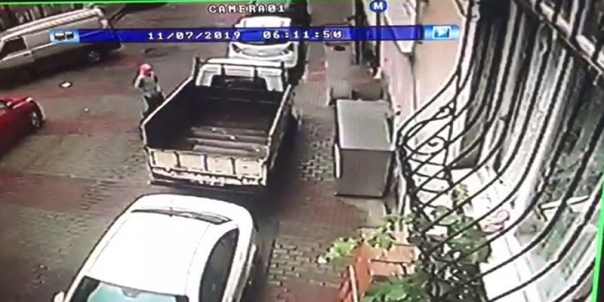 Kağıthane’de trajikomik hırsızlık