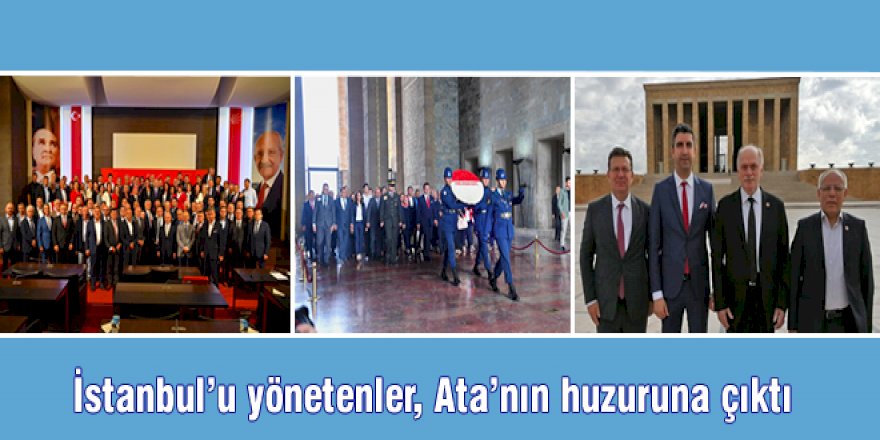 İstanbul'u yönetenler, Ata'nın huzuruna çıktı