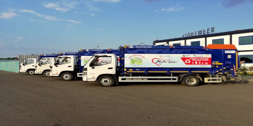 GERİ DÖNÜŞÜM İÇİN 4 YENİ ARAÇ