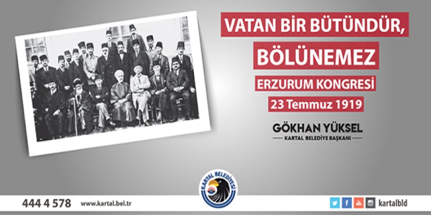 Milli sınırlar içinde vatan bir bütündür, bölünemez.