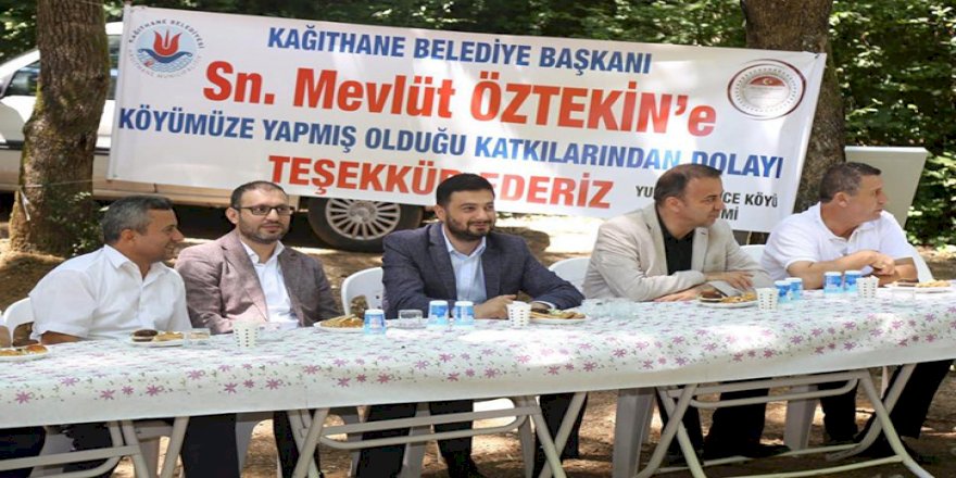 BAŞKAN ÖZTEKİN: ''KAĞITHANE'DE HEMŞEHRİLİK KÜLTÜRÜNÜ GÜÇLENDİRECEĞİZ''