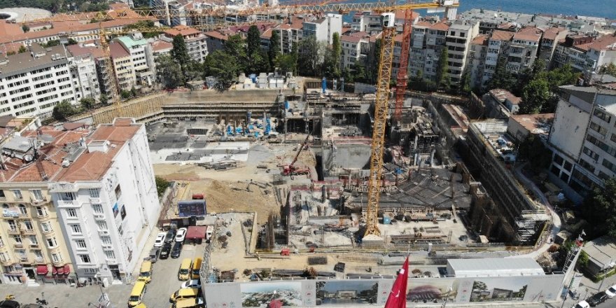 AKM’DEKİ SON DURUM HAVADAN GÖRÜNTÜLENDİ