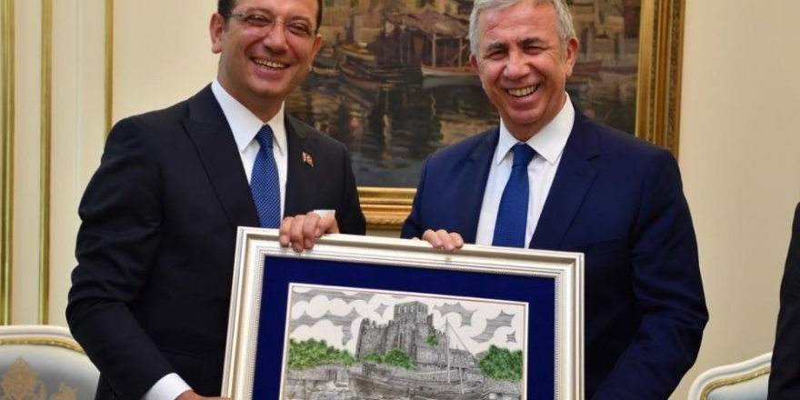 Mansur Yavaş’tan İBB'ye Tarihi Ziyaret