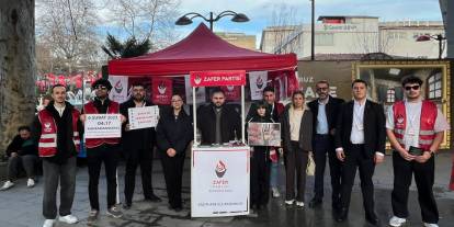 Zafer Partisi’nden Kağıthane’de deprem farkındalığı çalışması