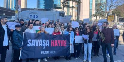 CHP Kağıthane Örgütü’nden “Savaşa Hayır” Yürüyüşüne Destek