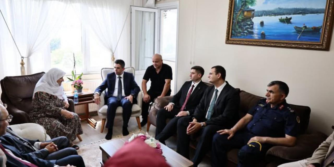 15 Temmuz Demokrasi ve Millî Birlik Günü'nde Şehit Ailesine Anlamlı Ziyaret
