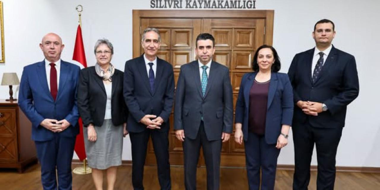 Başkan Vekili Yalçın Ekici’den Kaymakam Murat Eren’e Hayırlı Olsun Ziyareti