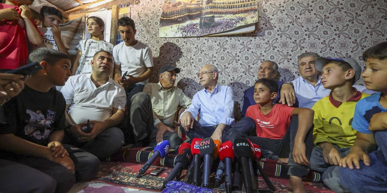 CHP Genel Başkanı Kemal Kılıçdaroğlu, Polatlı'da Mevsimlik Tarım İşçilerini Ziyaret Etti