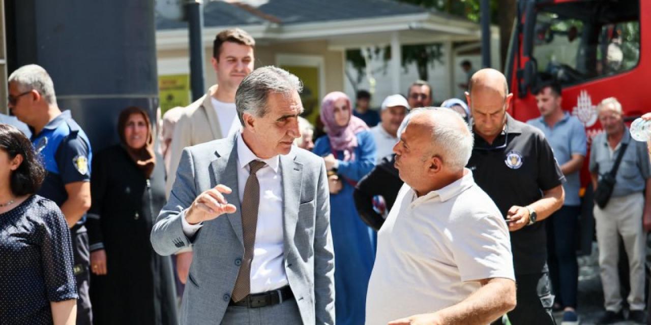 Çarşı Bölgesinde Meydana Gelen Baca Yangını Kontrol Altına Alındı