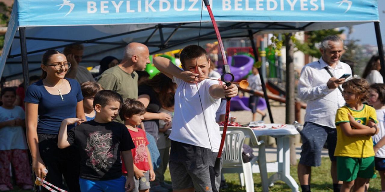 TATİL COŞKUSU ÇOCUK SPOR ŞENLİĞİ’NDE YAŞANDI