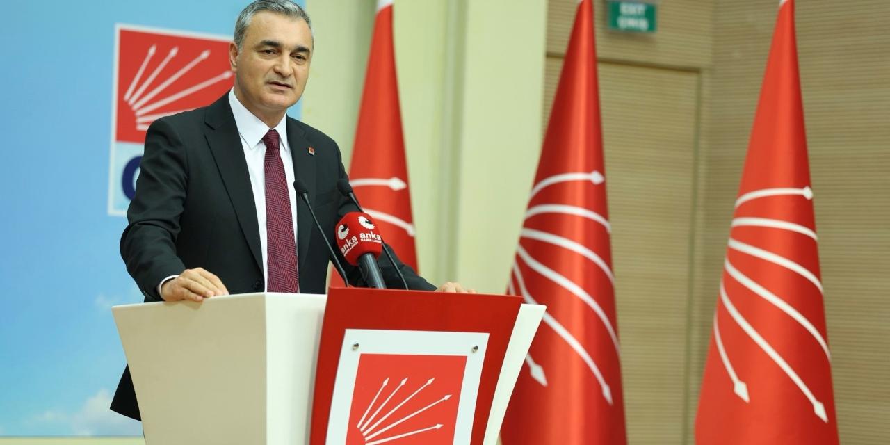 CHP Sözcüsü Müslim Sarı: 