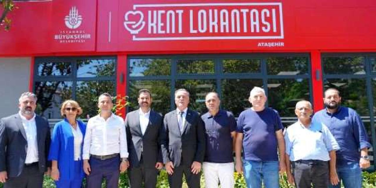İBB BAŞKAN VEKİLİ KENT LOKANTASI'NI ZİYARET ETTİ
