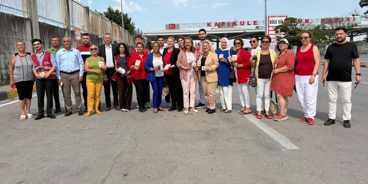 Semra Dinçer, Kapıkule Sınır Kapısı'nda Gurbetçilerin Sorunlarını Dinledi