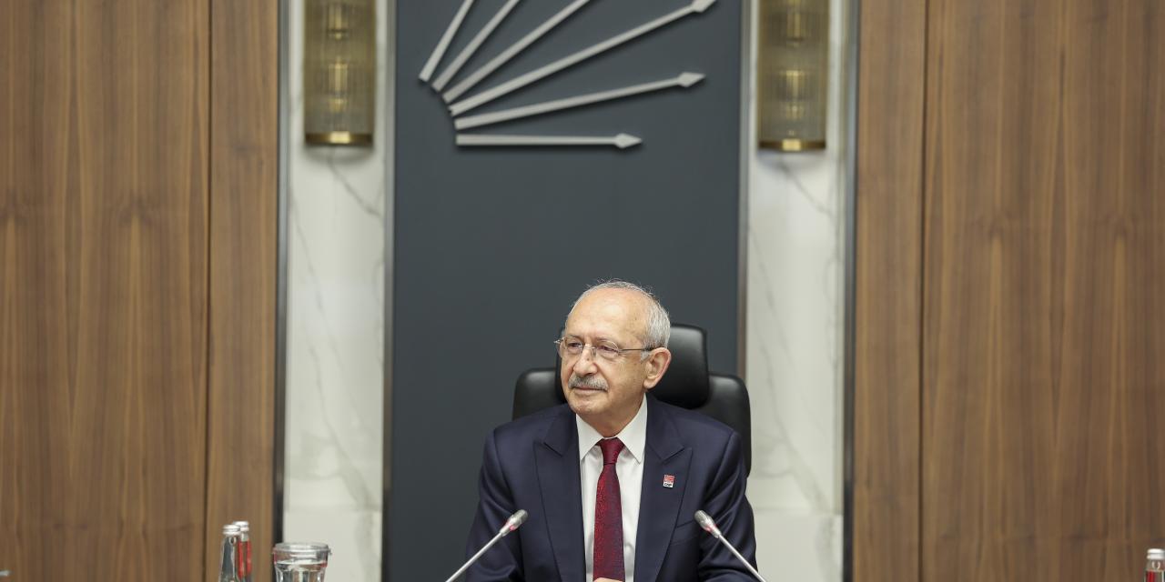 CHP Genel Başkanı Kemal Kılıçdaroğlu'ndan, 