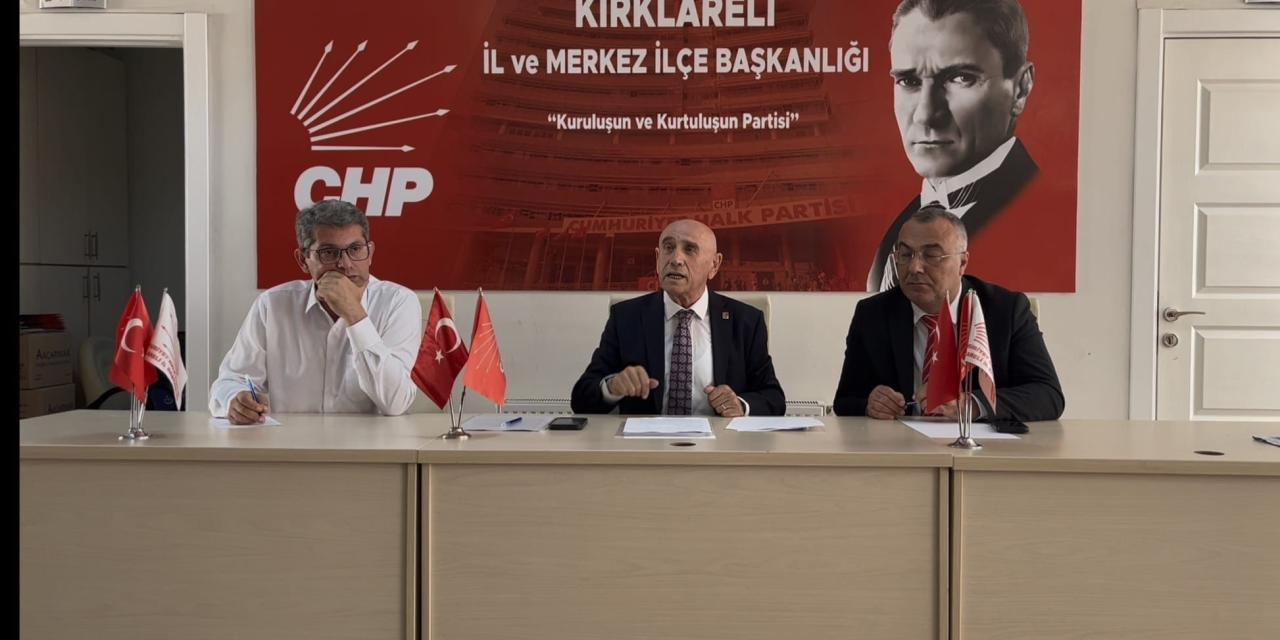 Yıldırım Kaya Kırklareli’de: Gençlerimiz Barınma ve Beslenme Derdine Düşmemeli