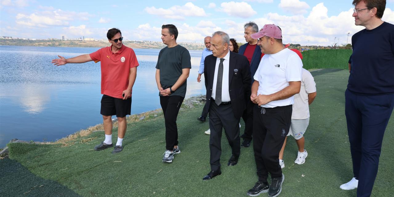 BAŞKAN ÇEBİ, KÜÇÜKÇEKMECE BELEDİYESİ SU SPORLARI MERKEZİ'Nİ ZİYARET ETTİ