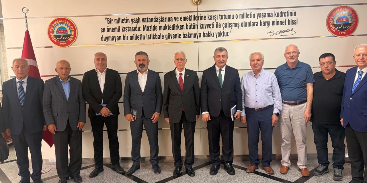 CHP Genel Başkan Yardımcıları Necdet Saraç ve Ahmet Demirci’den Emeklilere Ziyaret