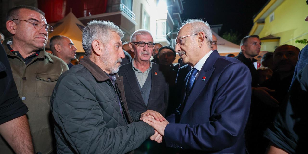 CHP Genel Başkanı Kemal Kılıçdaroğlu'ndan Şehit Polis Ahmet Türkoğlu'nun Ailesine Taziye Ziyareti