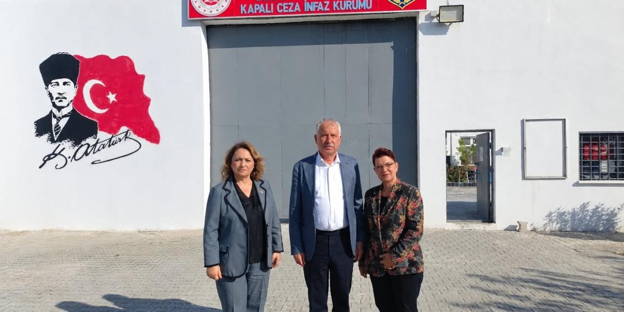 Müzeyyen Şevkin'den, Tarsus Cezaevi'nde Tutuklu Belediye Başkanlarına Ziyaret