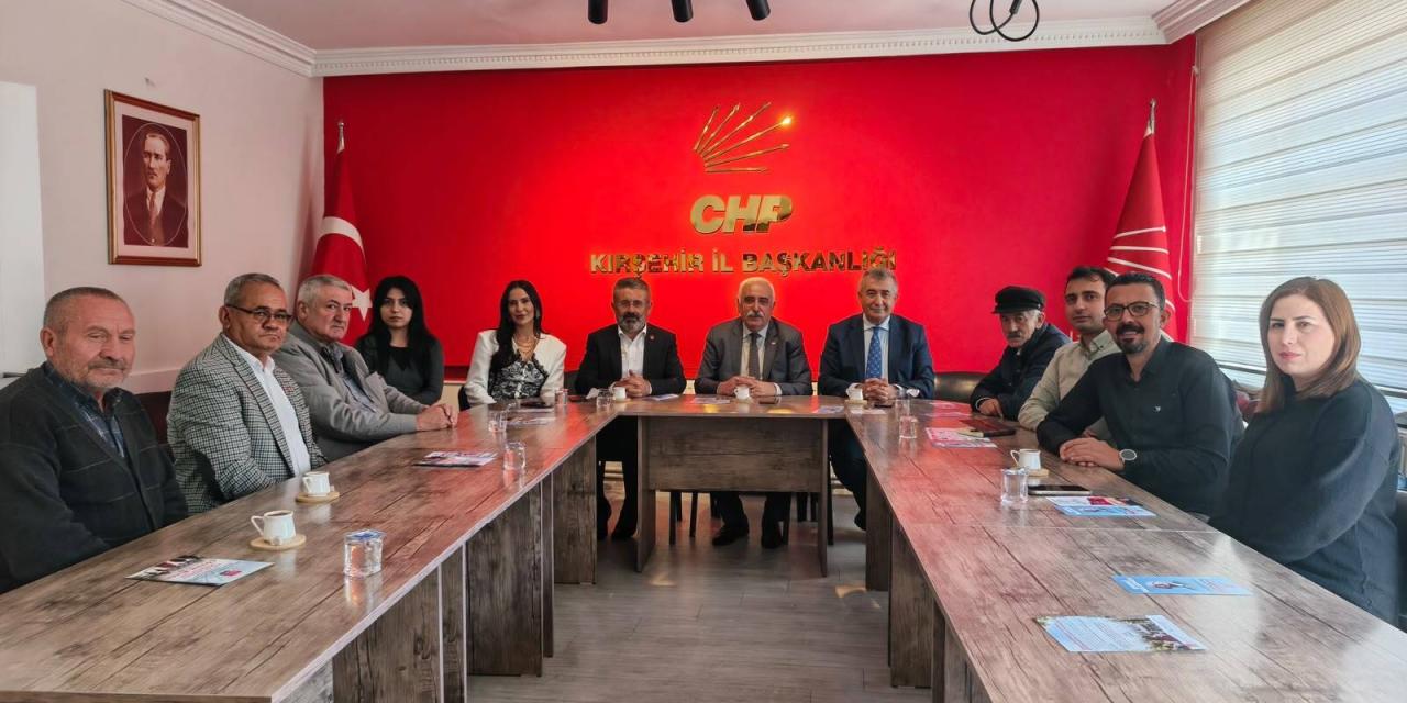 CHP Heyeti Kırşehir’de… Necdet Saraç: ‘Ahilik Geleneği Yaşasaydı Fon Vurgunu Olmazdı’