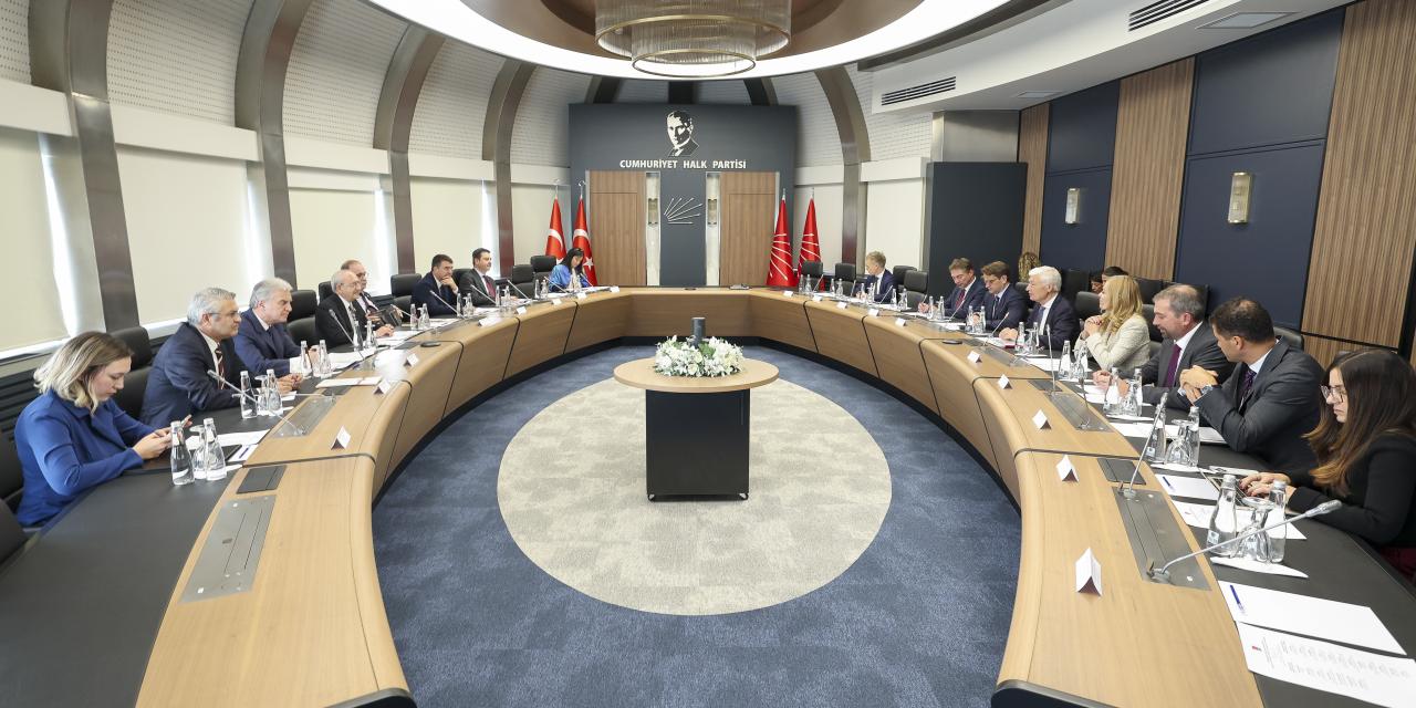 CHP Lideri Kemal Kılıçdaroğlu, Lüksemburg Temsilciler Meclisi Başkanı Claude Wiseler Başkanlığındaki Heyet ile Görüştü
