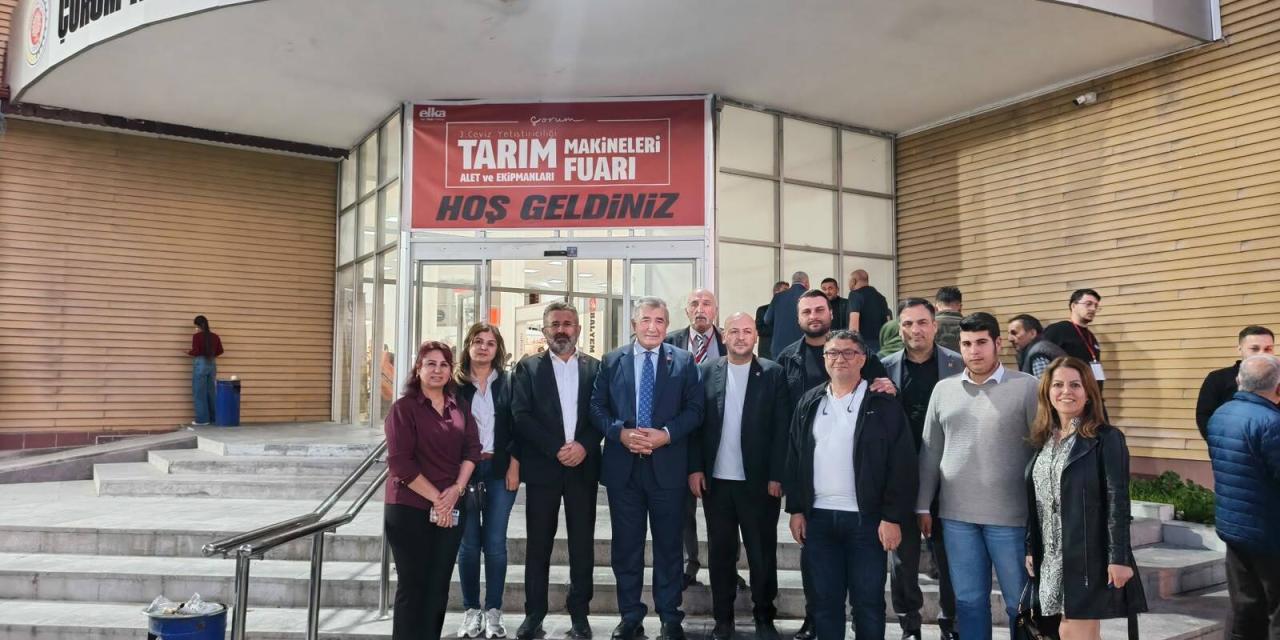 CHP Heyeti Çorum'da... Necdet Saraç: Türkiye'de Kaynak Sorunu Yok, Tercih Sorunu Var!