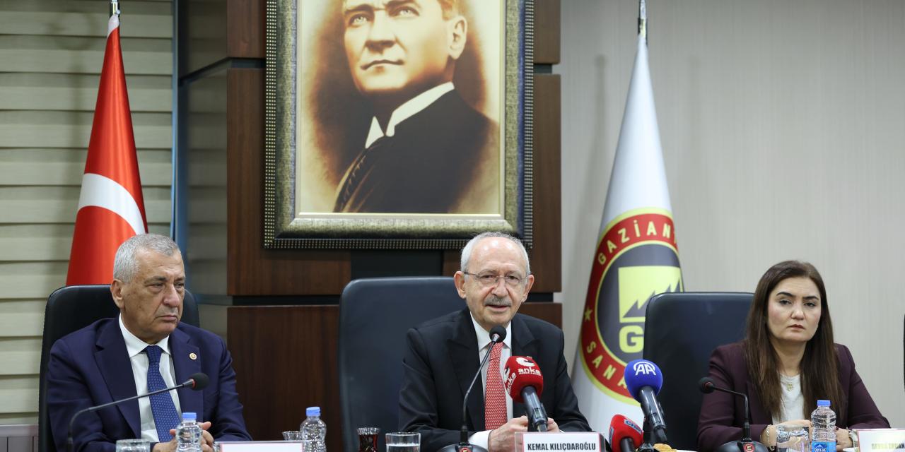 CHP Lideri Kemal Kılıçdaroğlu, Gaziantep Sanayi Odası'nı Ziyaret Etti: 
