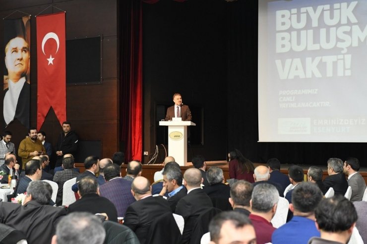 Başkan Alatepe, 12 aylık icraatını halkla paylaştı