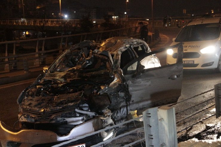 Kağıthane'de Korkunç Kaza