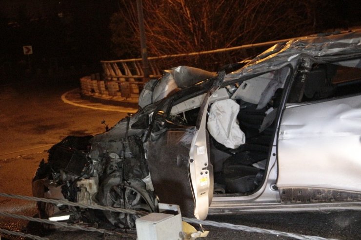 Kağıthane'de Korkunç Kaza