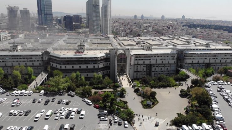 Perpa Ticaret Merkezinde yangın