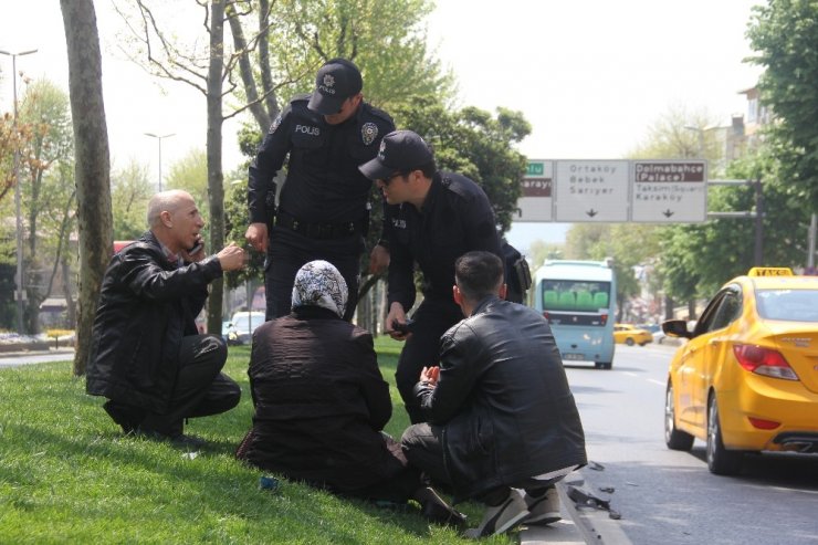 Beşiktaş’ta zincirleme kaza:1 yaralı