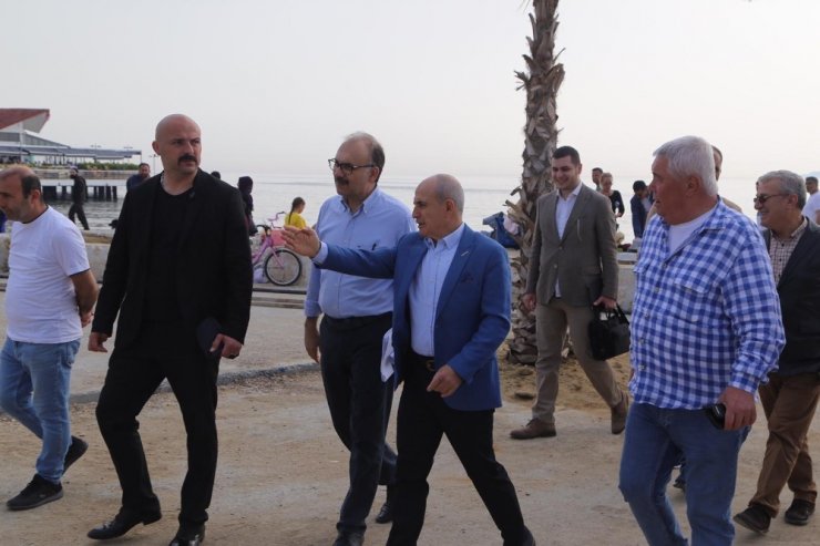 Büyükçekmece sahilleri yaz mevsimine hazırlanıyor