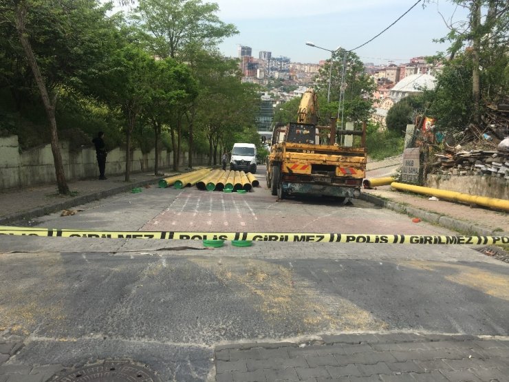 Kağıthane’de faciadan dönüldü