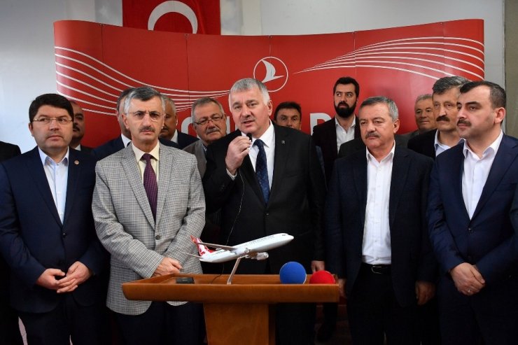Türk Hava Yolları Zonguldak’a tarifeli sefer başlattı