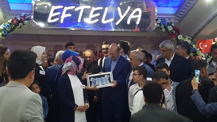 İçişleri Bakanı Soylu, Gaziosmanpaşa’da Ünyeliler iftar programına katıldı