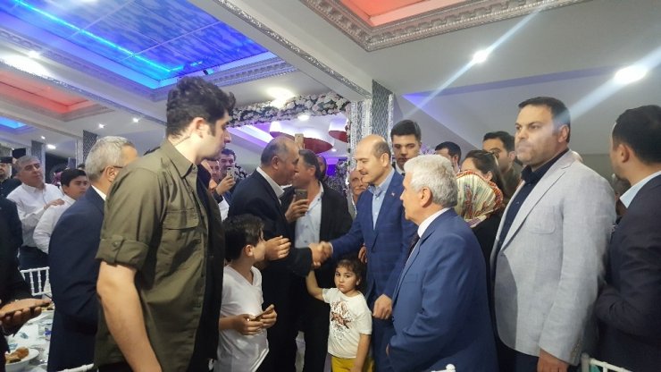 İçişleri Bakanı Soylu, Gaziosmanpaşa’da Ünyeliler iftar programına katıldı